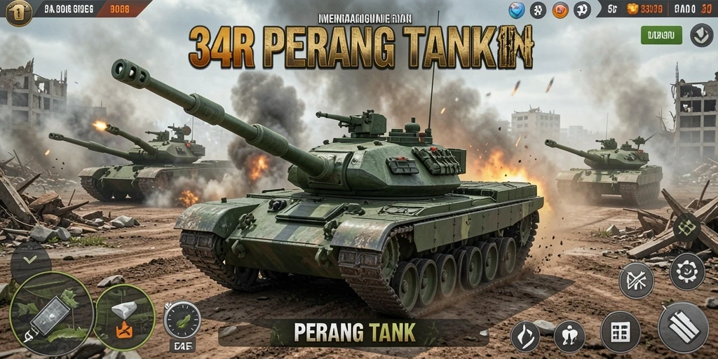 Antarmuka permainan 34R yang menarik dan interaktif.