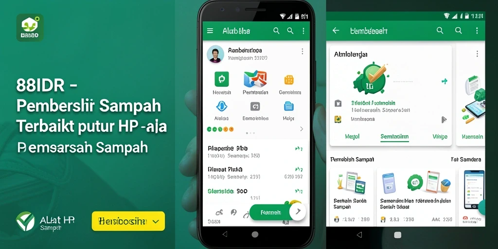 Tampilan antarmuka 88IDR yang sederhana dan efisien.