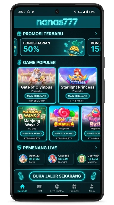 Link Alternatif Terpercaya nanas777 untuk Pengguna Android